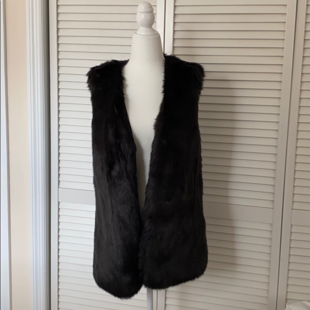 Moon Faux Fur Gilet